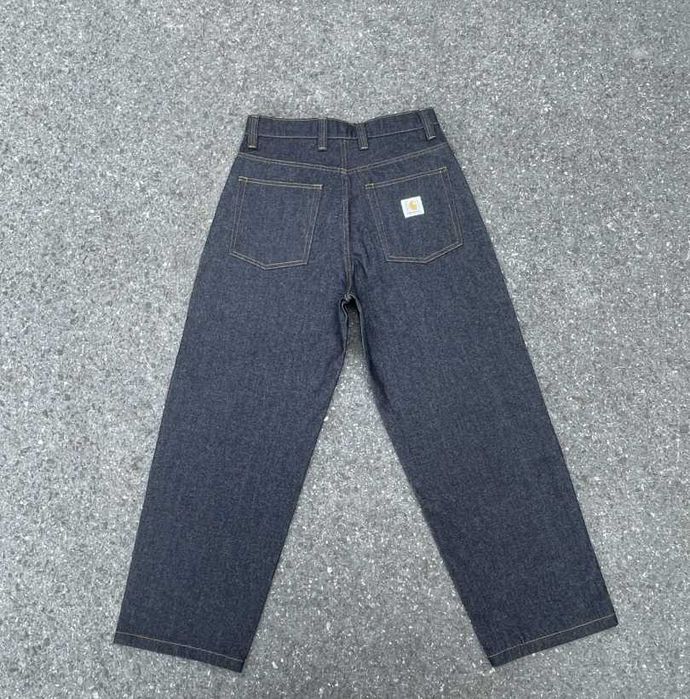 Carhartt WIP Brandon Pants – Blue Rinsed – Tamanho W36