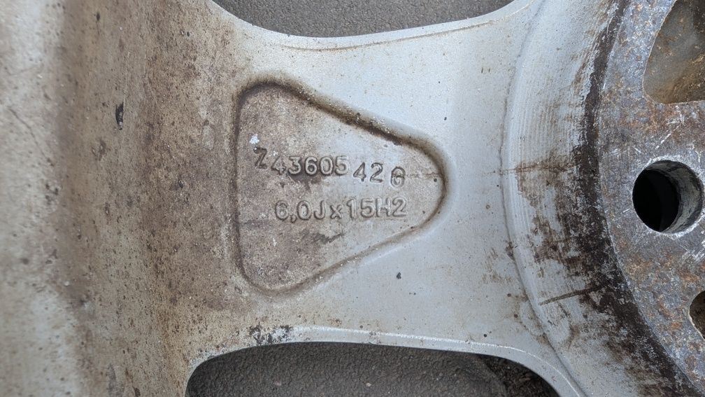 Легкосплавні диски r15 4x114