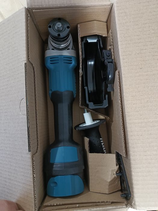 Кутова шліфувальна машина акумуляторна Makita DGA513Z без АКБ