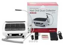 frezarka do paznokci z lampą led Nail Drill Dust Collector 24W