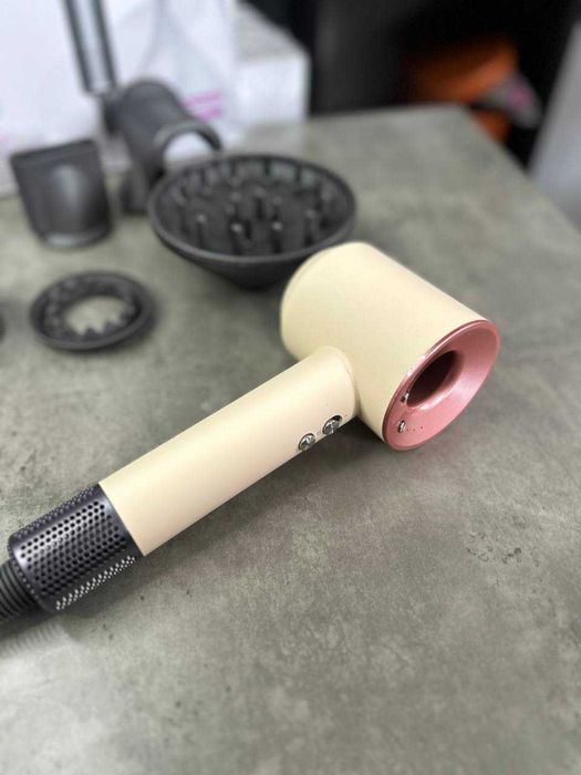 ФЕН Super Hair Dryer Dyson Sakura Ceramic Pink, 5 насадок, акція