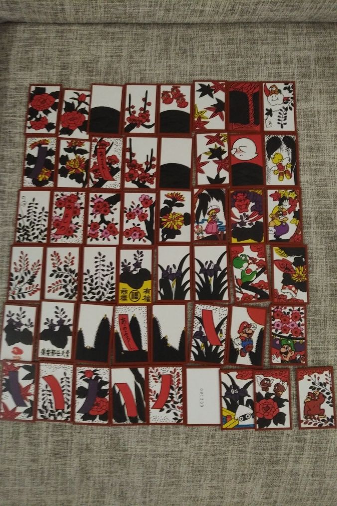 Cartas hanafuda Moomin, Disney, Nintendo