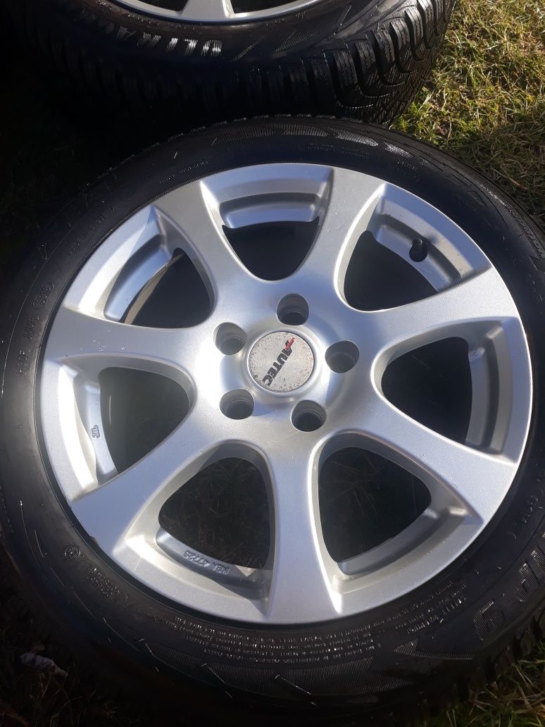 Felgi Alutec 16" opony zimowe Goodyear 9 205/55/16 4szt CENA Z WYSYŁKĄ