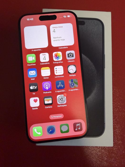 Iphone 15 Pro Preto. 256GB.
