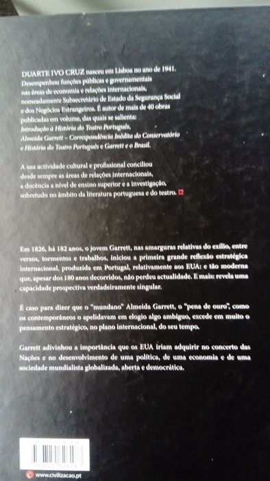 Garrett e os Estados Unidos da América de Duarte Ivo Cruz