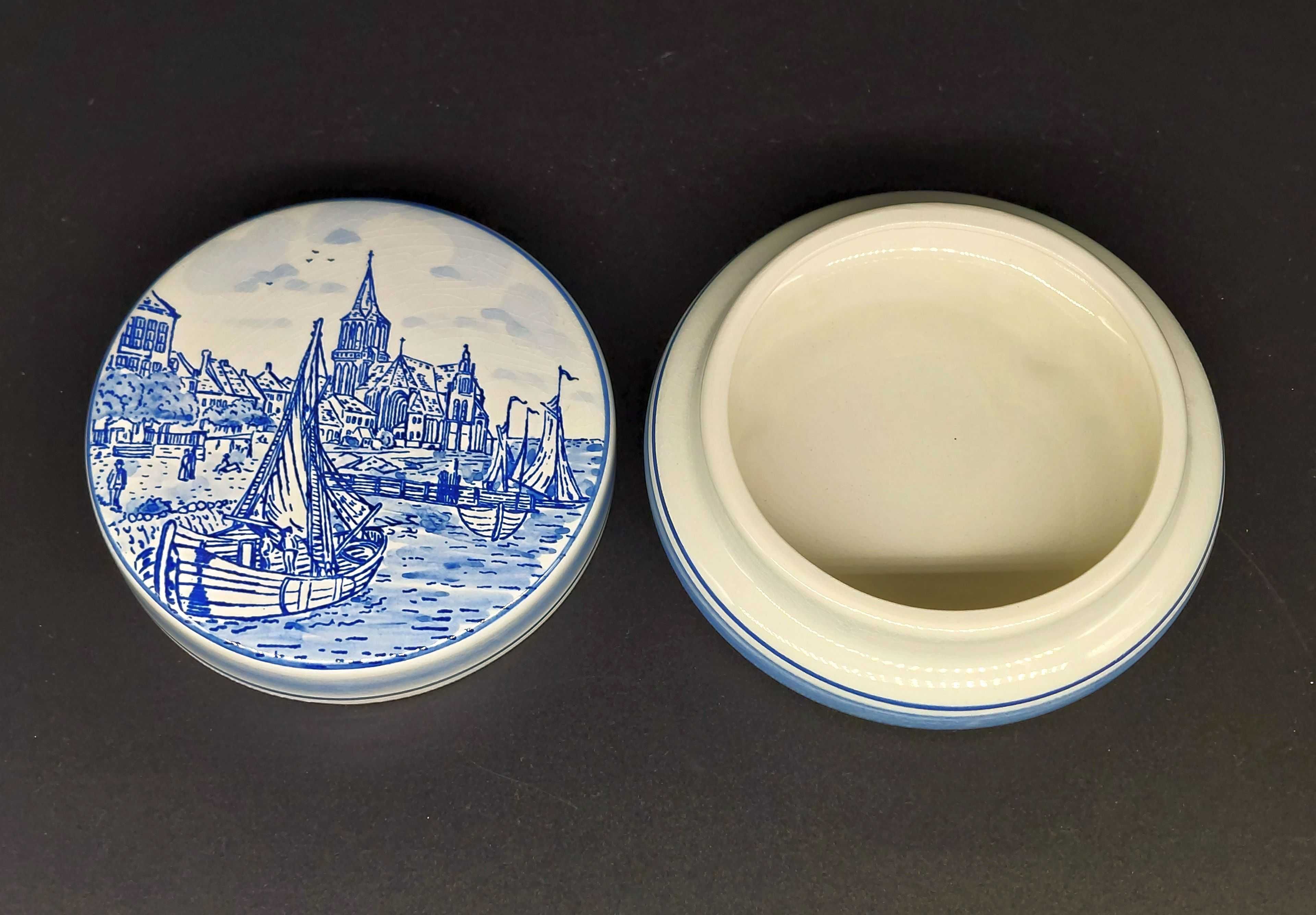 Bomboniera ceramiczna ręcznie malowana Royal DELFT kolekcje vintage