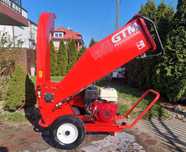 GTM 1300 PROFESIONAL Honda GX 390 12KM rozdrabniacz rębak do gałęzi