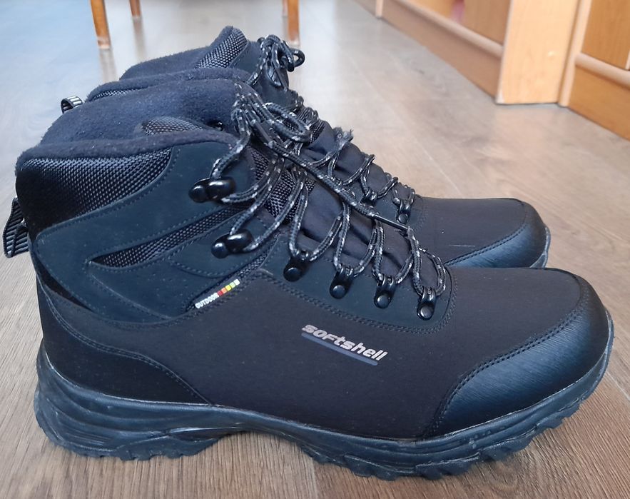 Buty zimowe, męskie, SoftShell, z membraną