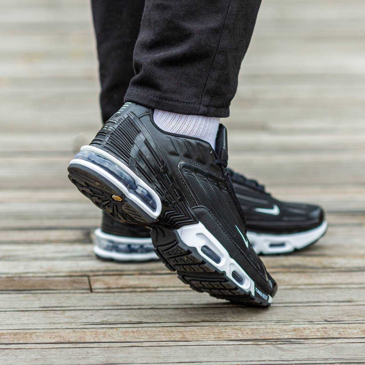 Кроссовки Nike Air Max TN 3 Plus Black/White Swoosh