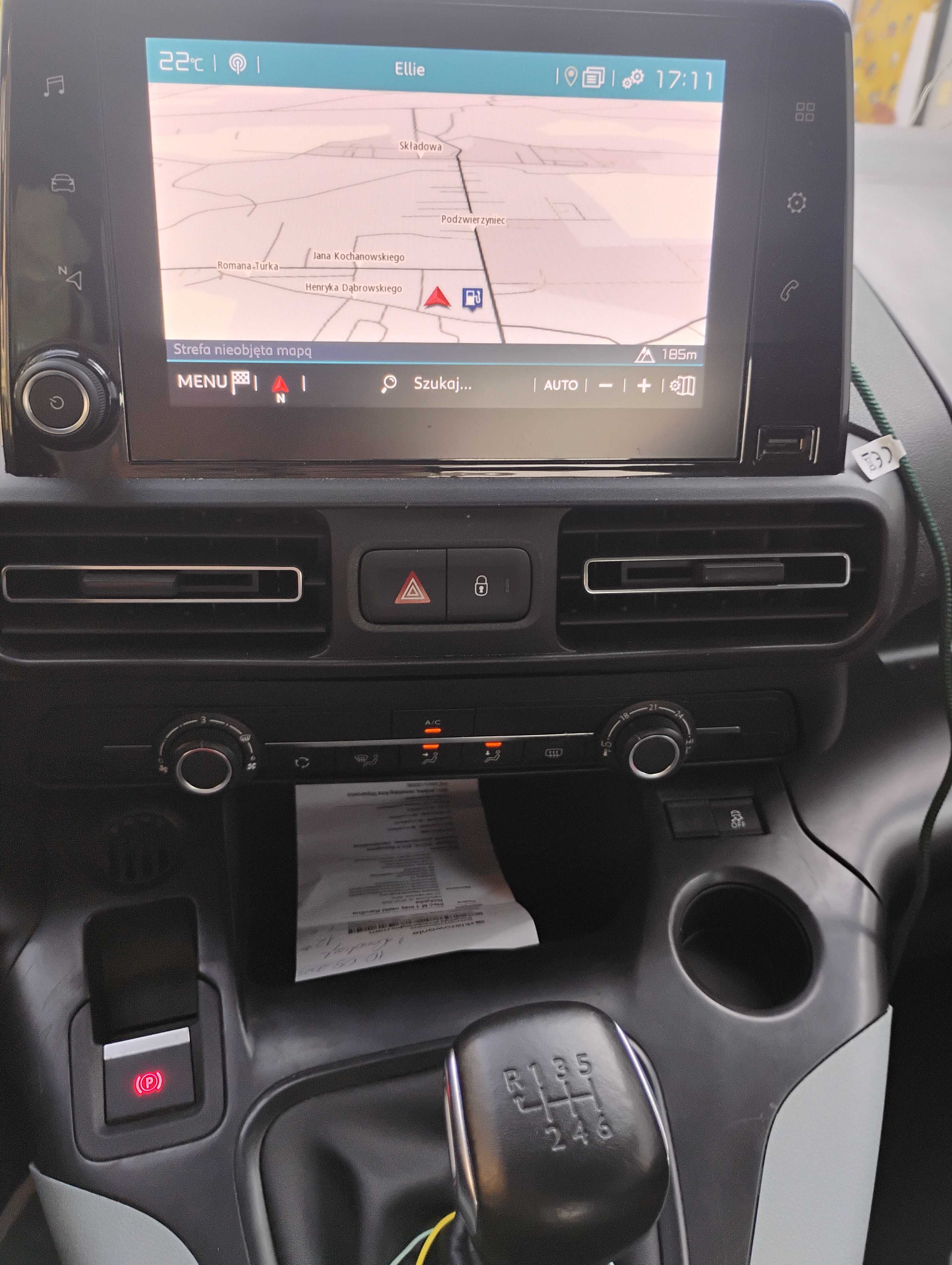 Citroen Berlingo do przewozu niepełnosprawnych na wózku inwalidzkim