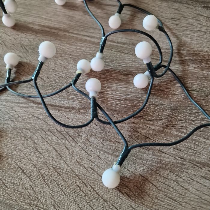 Lampki Led choinkowe dekoracyjne girlanda kabel ponad 3m