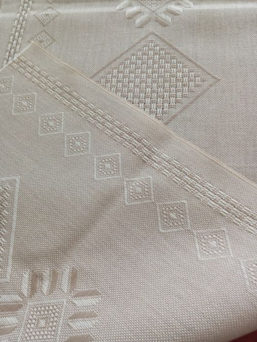 Тканина під льон доріжка двостороння на стіл