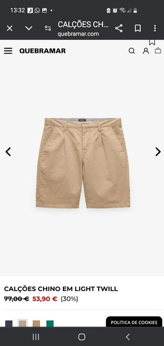 Quebramar Novos sem etiqueta nunca usado