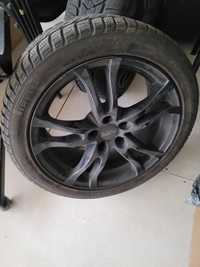 Alufelgi vw audi czarne 5x112 17 cali