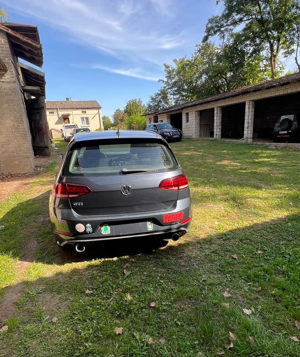 Golf VII GTI lift 2.0 TFSI LD5G zderzak klapa ćwiartka airbag konsola