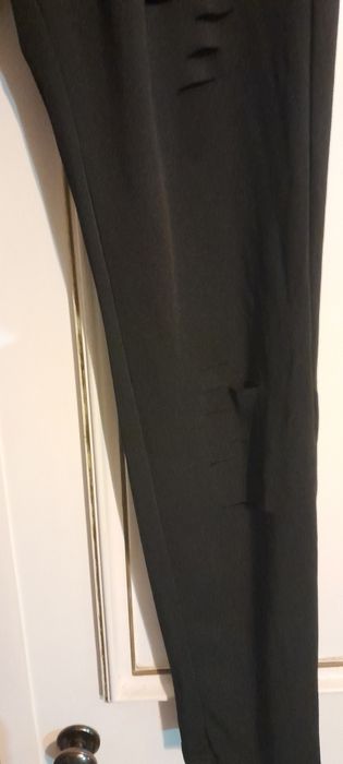 Leggings goticas rasgadas