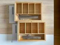 IKEA Dragan - organizer do szuflad łazienkowych, regulowany (2 szt.)