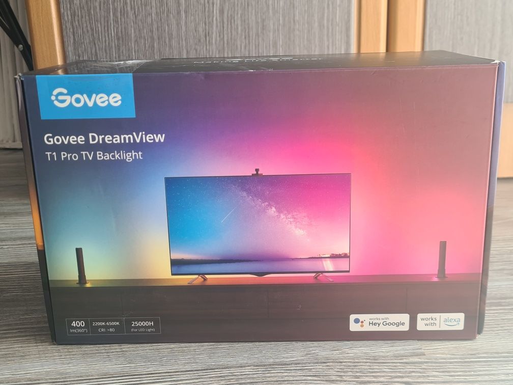 GOVEE DreamView T1 Pro TV Backlight podświetlenie SMART