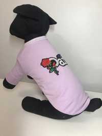 Ubranko bluza liliowa dla psa typu york chihuahua