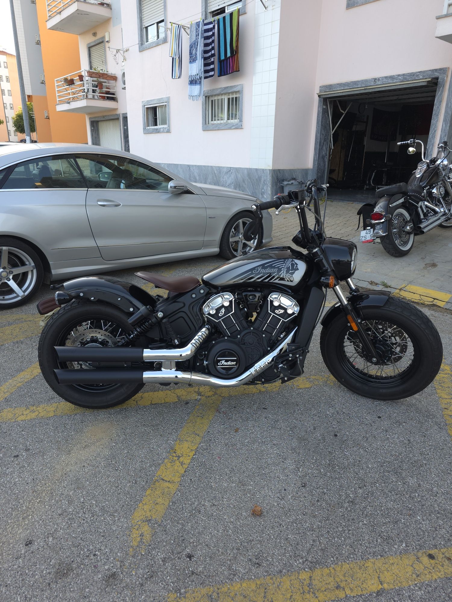 Indian scout bobber twenty