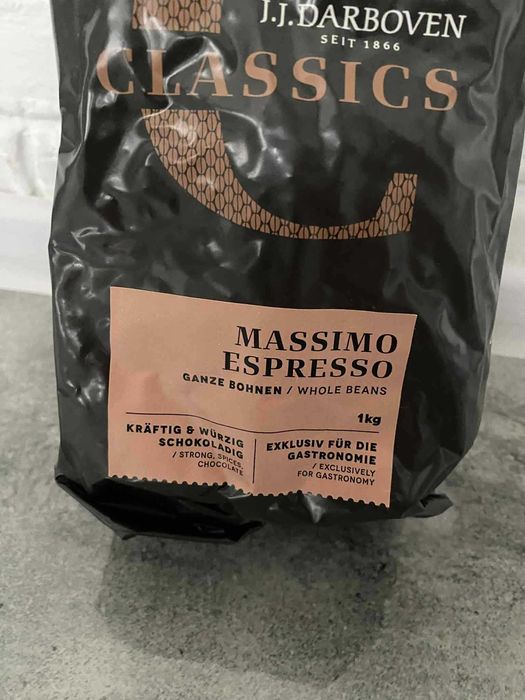 Kawa palona ziarnista niemiecka 1kg Massimo Espresso Classics