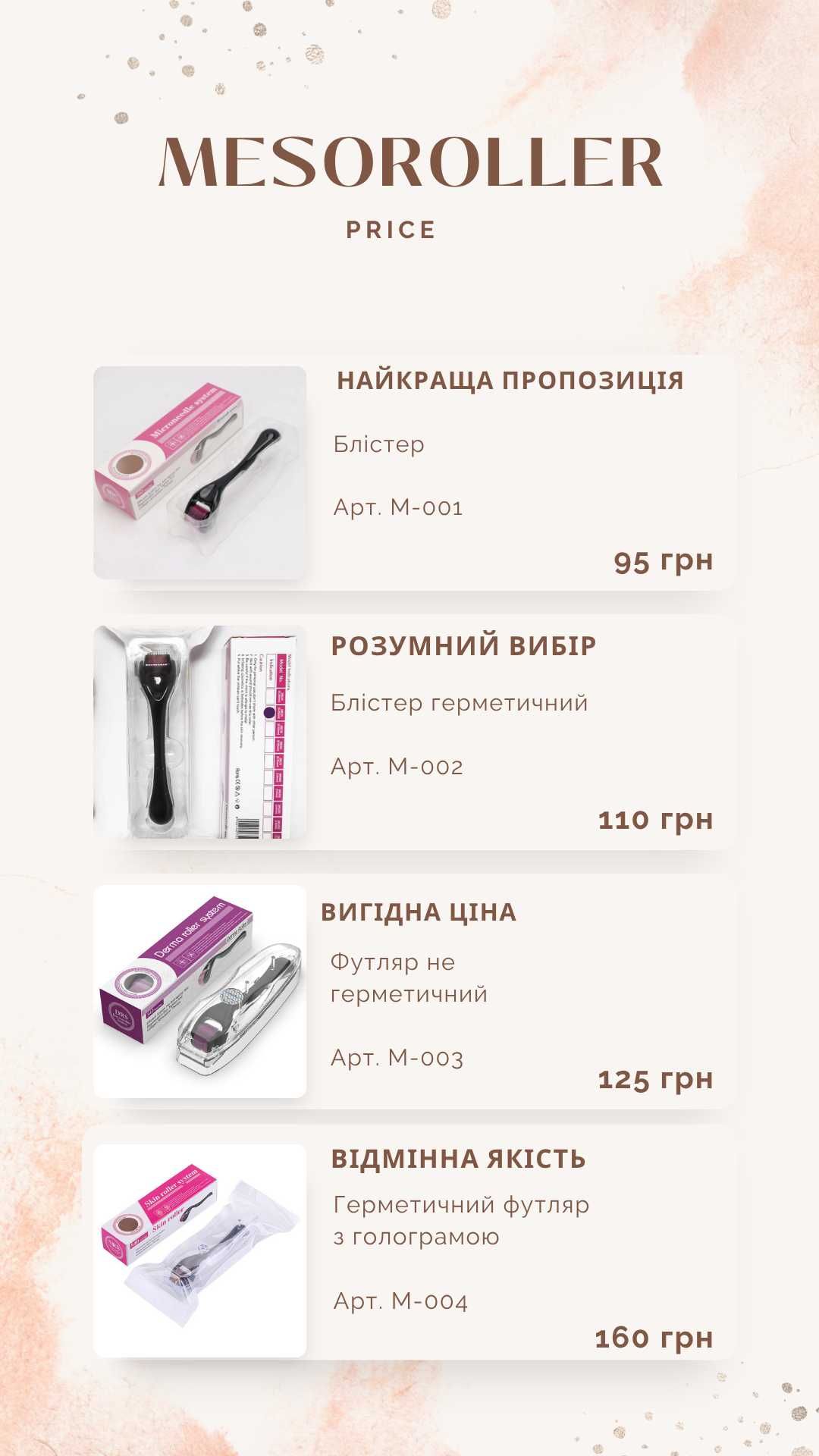 Мезороллер 540 титановых игл Лучшая цена  Безоперационное омоложение