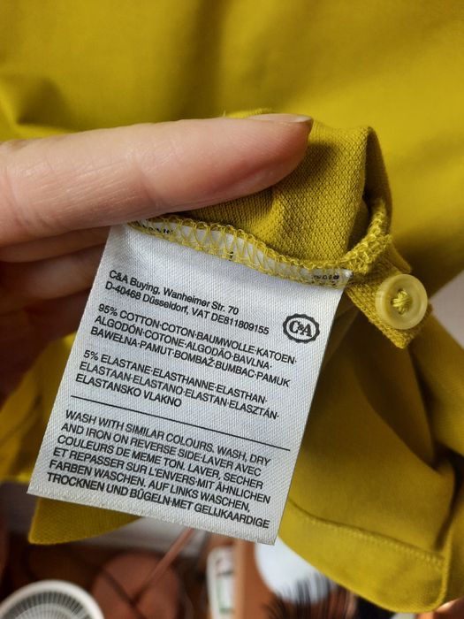 Koszulka polo damska Canda C&A L jak NOWA