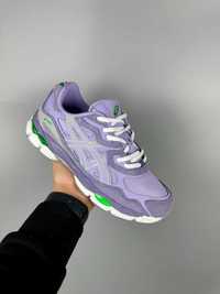 Кроссовки Asics Gel Gel-NYC Violet Green White