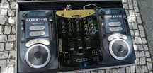 numark axis 9 + mesa DM3002x + case resistente