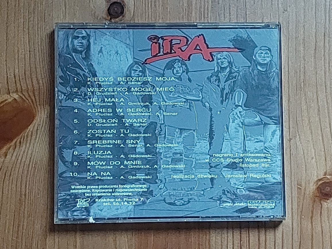 IRA płyta CD 1992 TCD-001