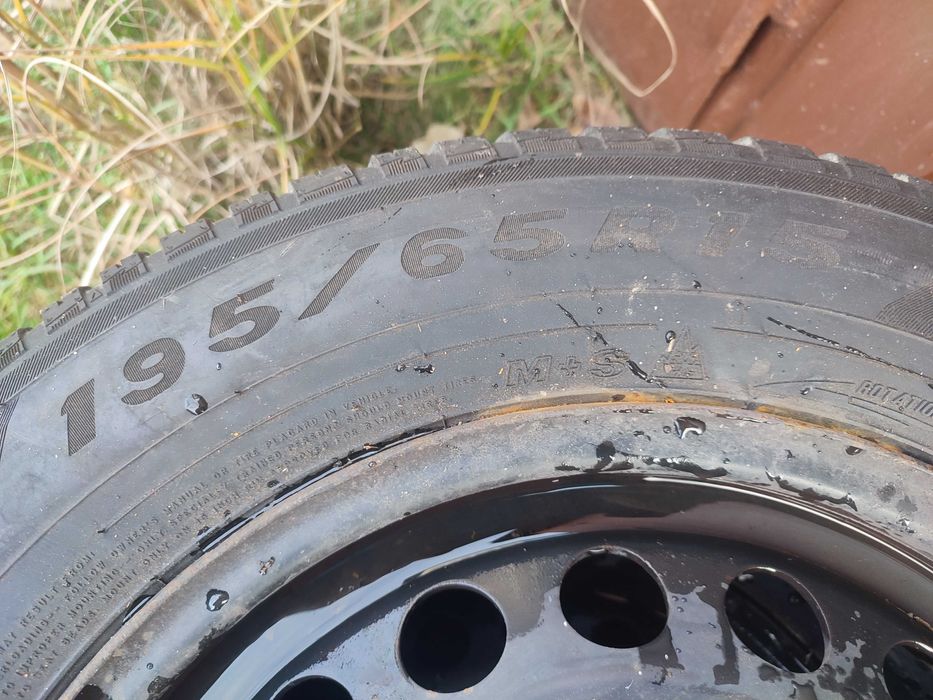 4 Koła opony 195/65 R15 na felgach stalowych