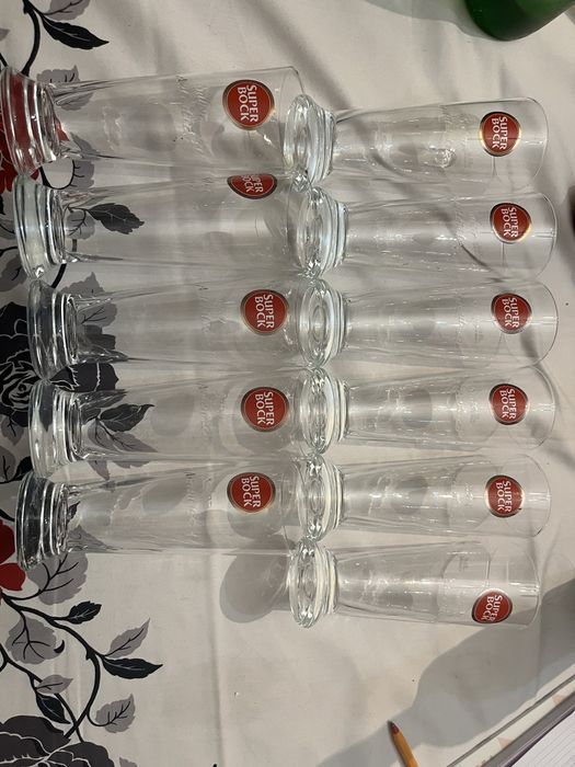 12 copo super bock
