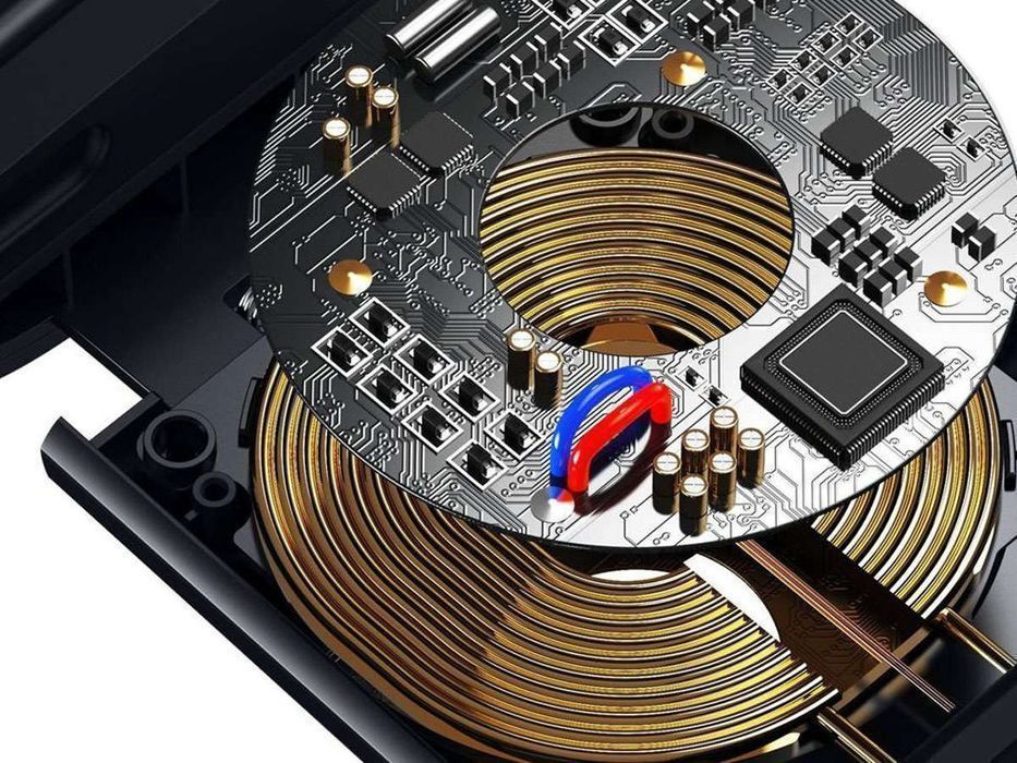 Uchwyt na zagłówek samochodowy do telefonu Baseus Energy z ładowarką