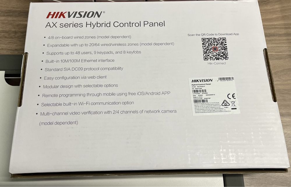 Сигнализация централь Hikvision DS-PHA20-P