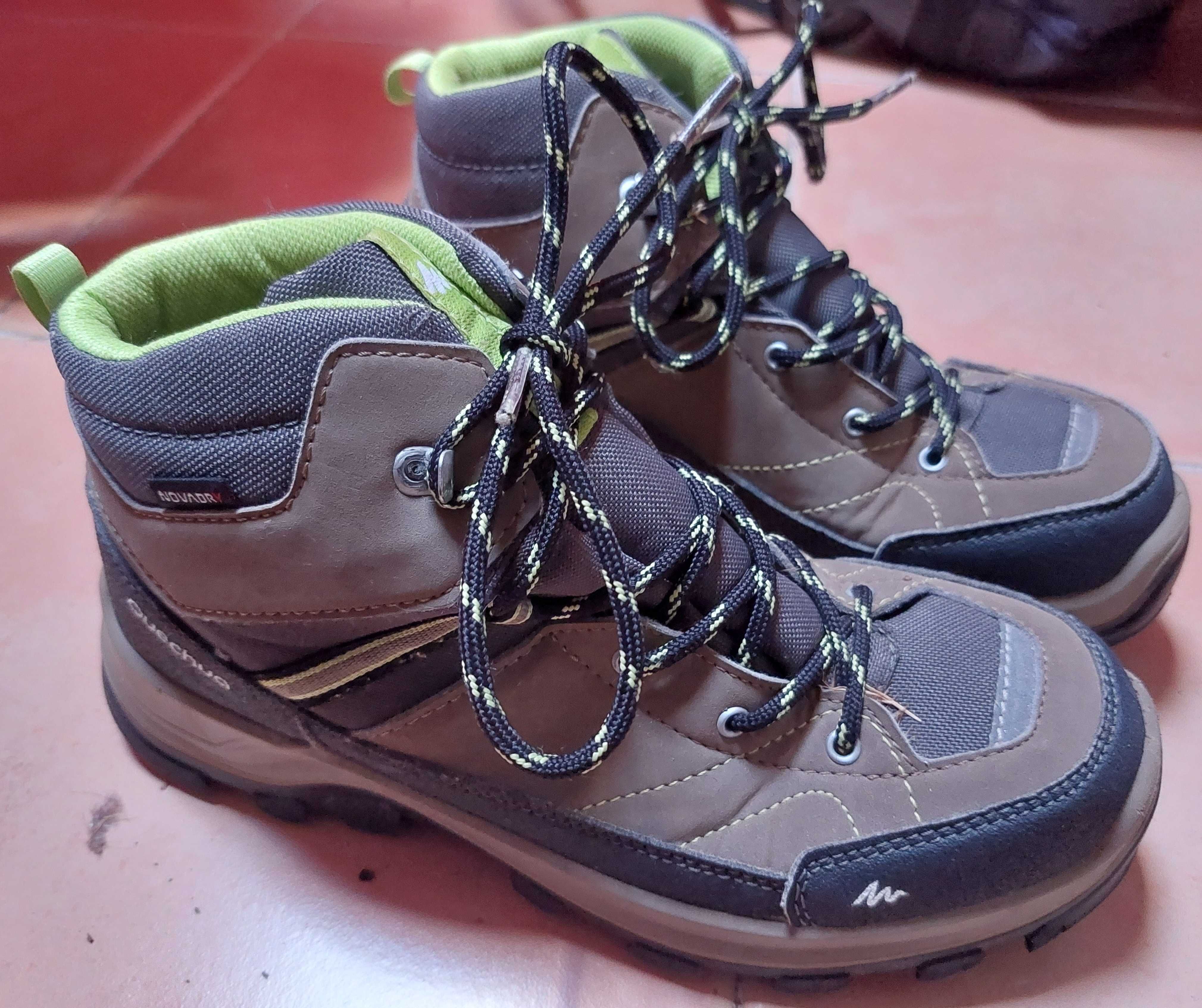 Botas caminhada trekking Decathlon Quechua Forclaz 500 H - Número 38
