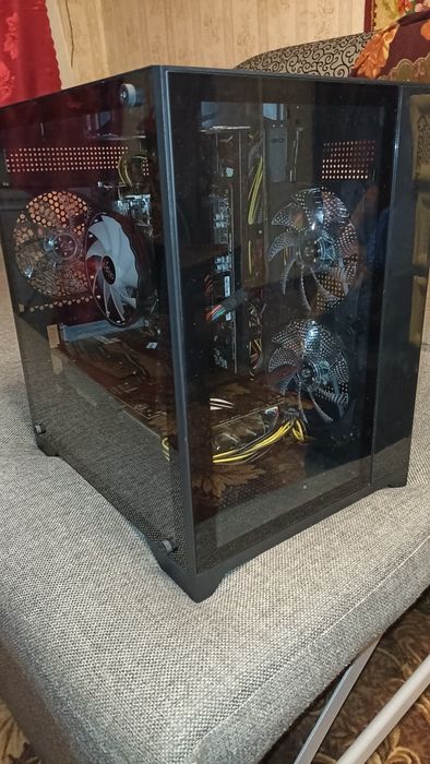 ПК ігровий AMD Ryzen 5 6/12, GTX 1070 Ti 8g, 16GB, ssd256 + hdd 1Tb