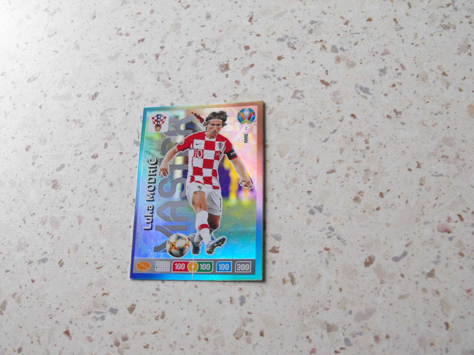 RARE nr.2 UEFA EURO 2020  Luka Modrić Karta NOWA !!!