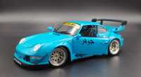 1:18 Solido Porsche 911 (993) Shingen RWB Rauh-Welt BodyKit 2018 Blue