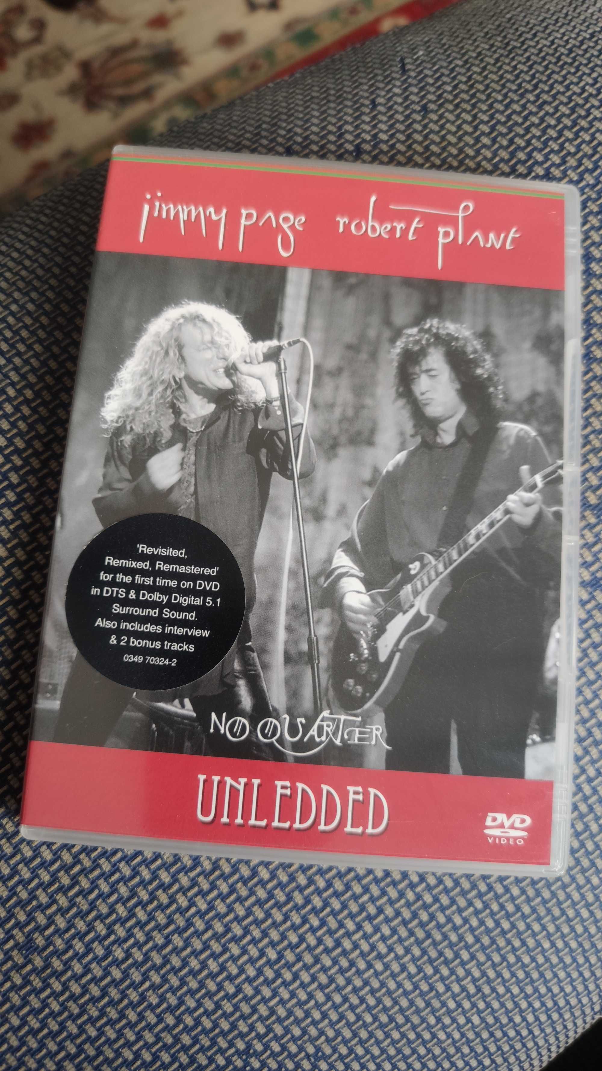 DVD No Quarter: Jimmy Page & Robert Plant Unledded