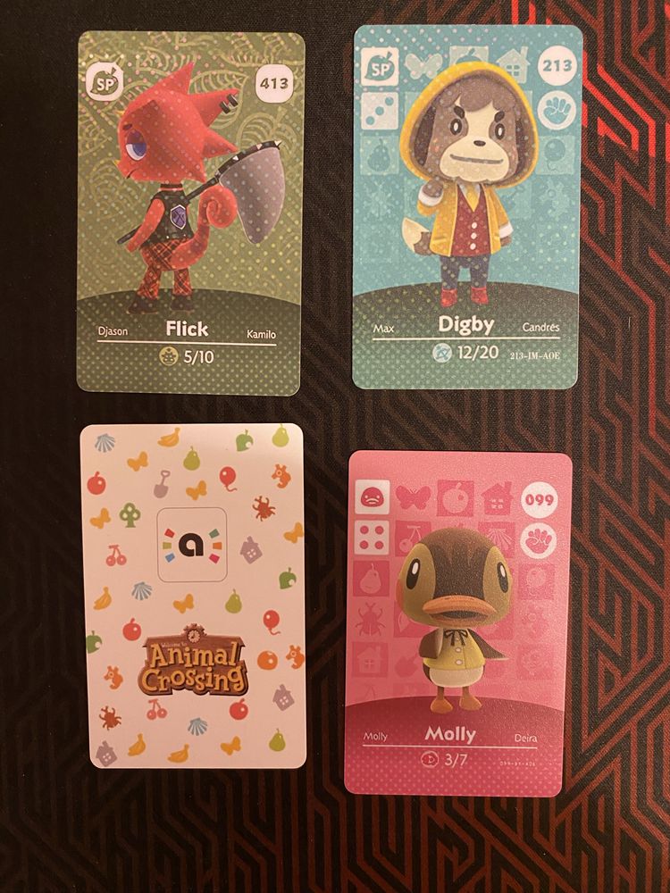 Amiibo картки Animal Crossing