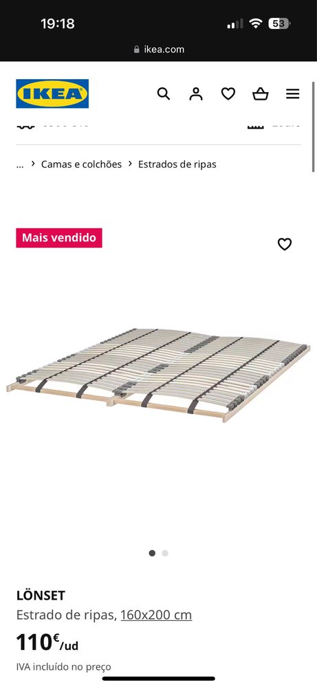 Cama IKEA Songesand