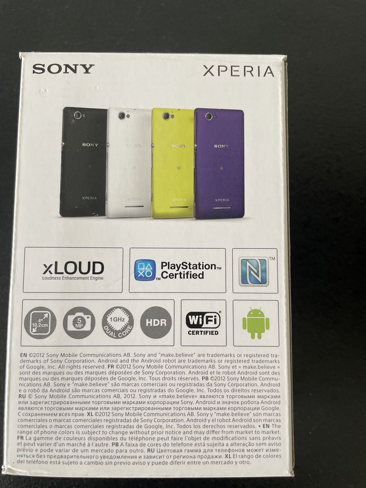 Smartfon  Sony Xperia M , C1904/C1905 plus case w zestaeie gratis