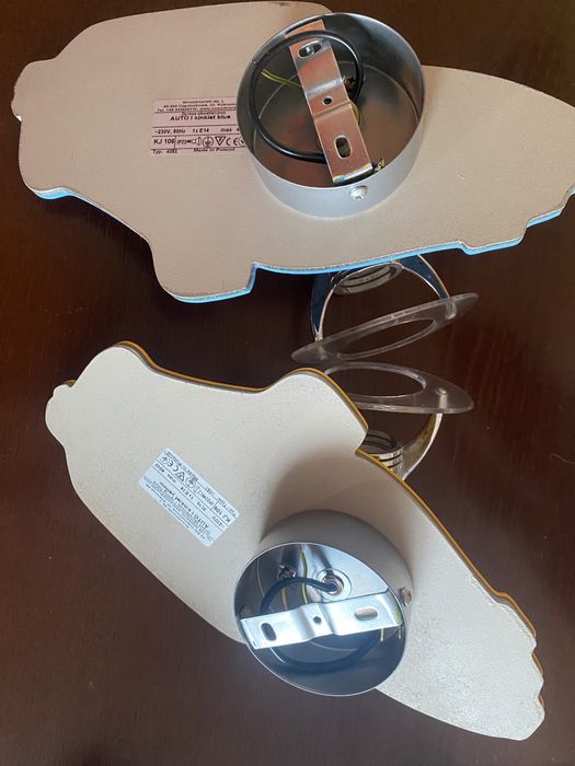 Lampa i dwa kinkiety Auta Nowodvorski