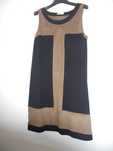 vestido de mulher cor preto beije