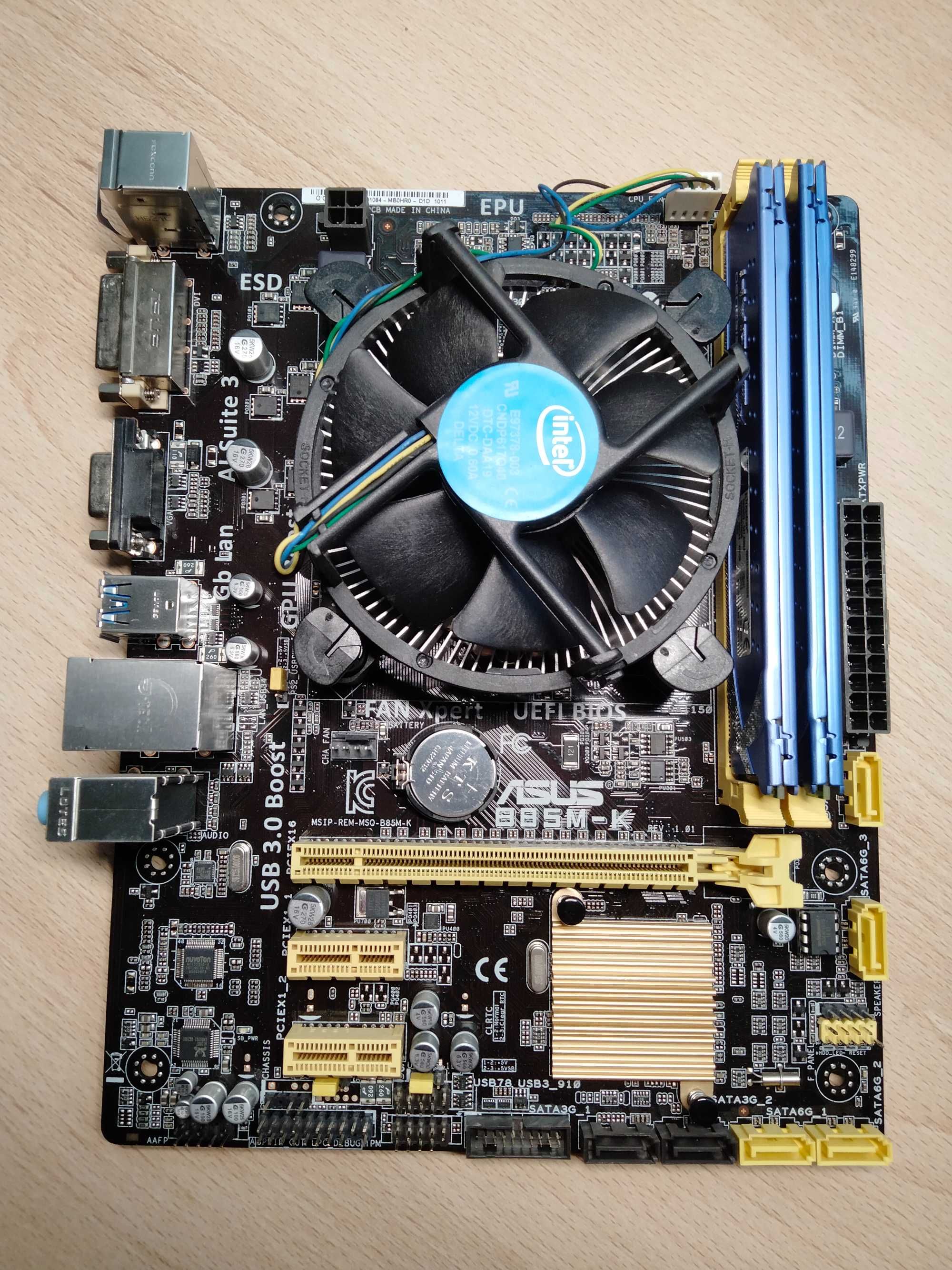 Материнська плата Asus B85M-K (s1150, Intel B85)