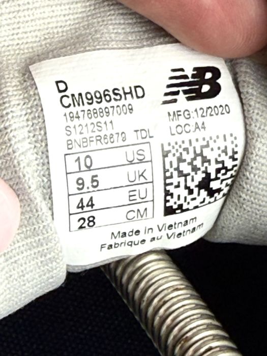 Кросівки чоловічі New Balance 996 44(28)