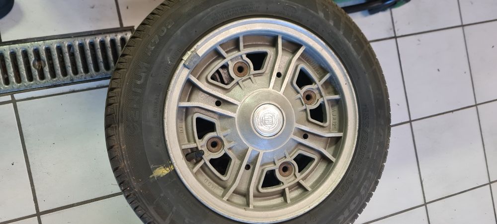 Fiat 500 i 126 - koła 12" Melber