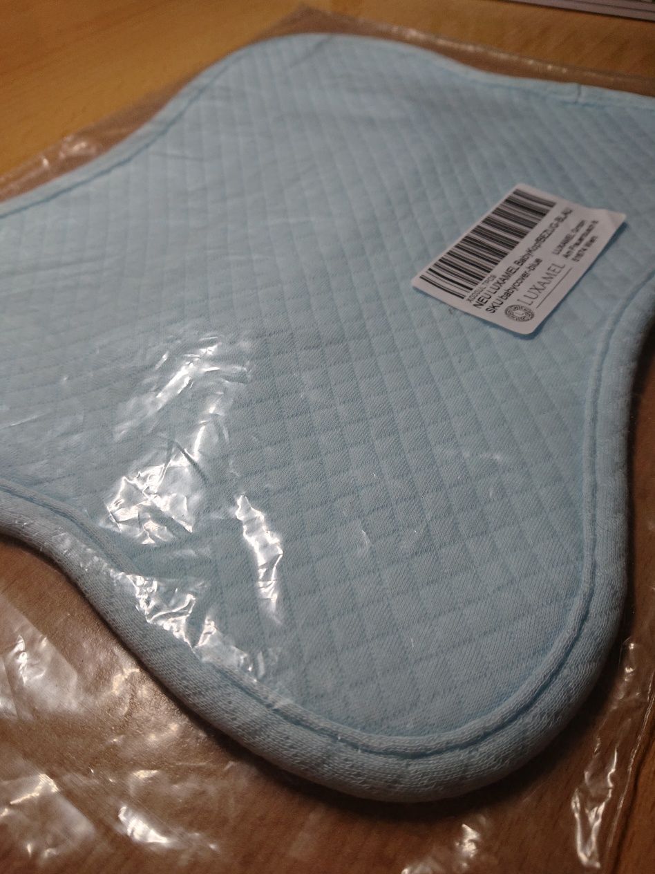 Poszewka na poduszkę dla niemowląt 20 x 25 cm niebieska