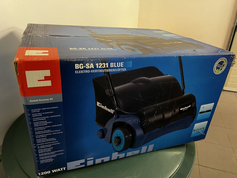 Escarificador / arejador de relva Einhell BG-SA 1231 BLUE