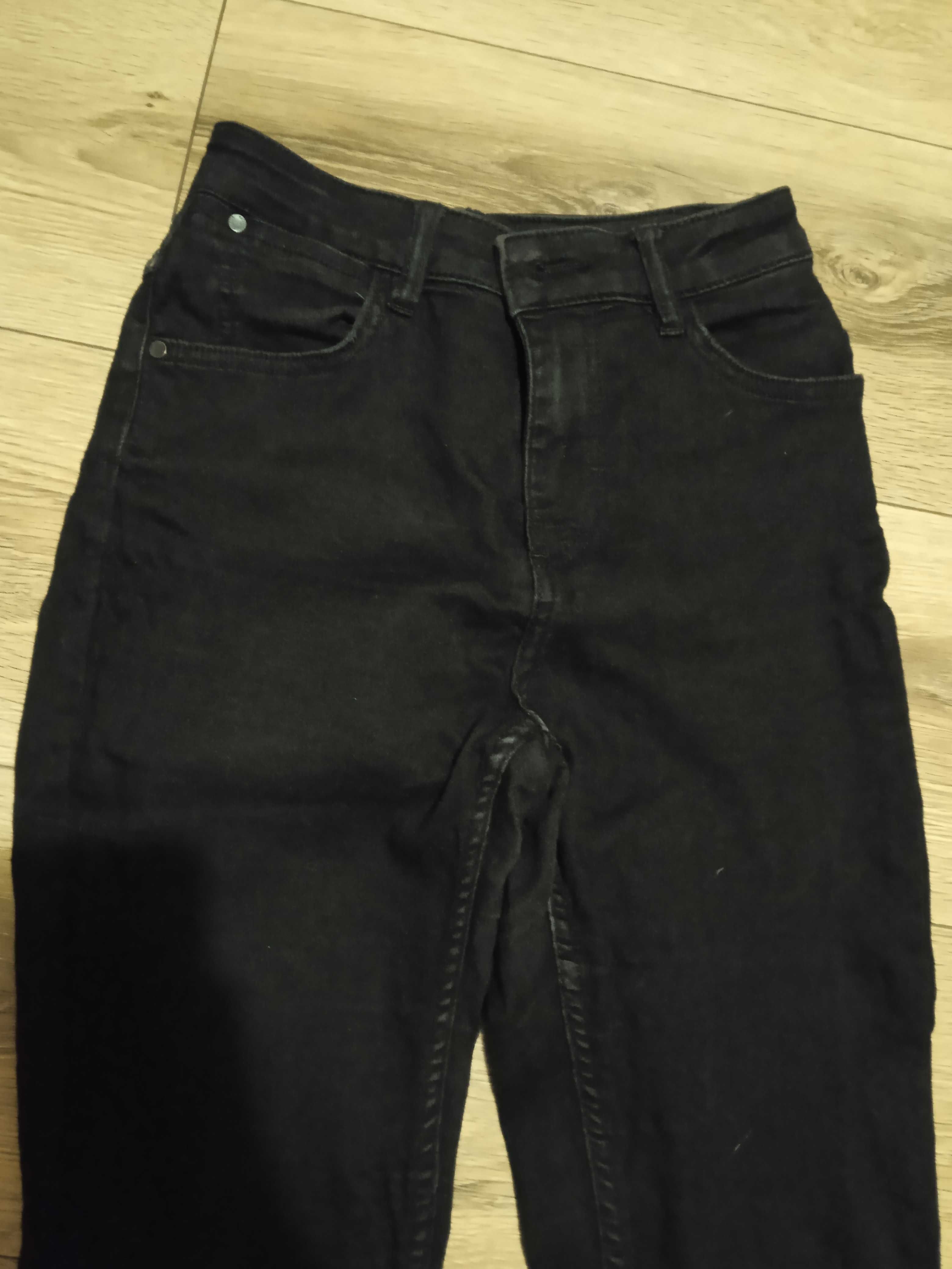 Spodnie Jeans Reserved 34 czarne